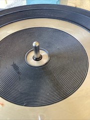 Vintage DUAL 1216 Germany Made Turntable. Clean But Gummed Up. For Parts.