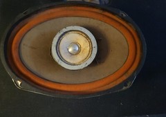 Sparkomatic Coaxial 6×9 Deck Mount Stereo Speaker Model SK 692
