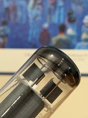 Mullard Gt Britain EL34 6CA7 XF2 Tube Blackburn OO TV7 TESTED Near NOS LEVEL