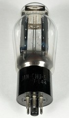 1 National Union NU JAN CNU 5U4G VT-244 Hanging Filament TV7 AT1000 tests good