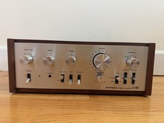 PIONEER SA-7500 II INTEGRATED AMPLIFIER WITH WOOD CASE – SERVICED – CLEANED
