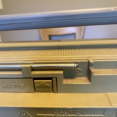 Vtg General Electric GE Boombox AM/FM RADIO 3-5257A Working/Non-working Cassette