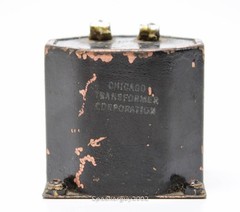 Vintage Chicago Transformer Shielded Power Supply Choke / 8.6H 455 Ohm — RM9