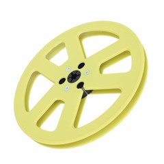 1/4 7 Inch Empty Tape Reel Fit For Reel To Reel ABS Universal Open Ree JKOD