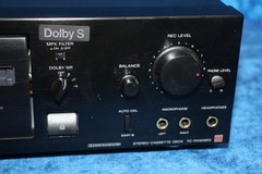 Sony TC-RX606ES 2-Head Stereo Cassette Deck, Dolby B/C/S Noise Reduction, HX Pro