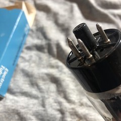 Tube 5U4GB 5AS4A International Servicemaster NOS (s2box2)