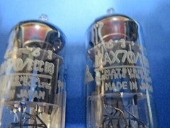 12AX7 ECC83 Matsushita Japan Preamp Tubes. *PAIR* Matching codes. Strong