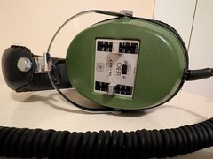 Vintage Le-Bo TA-327 Quad Headphones 4ch/2ch 1970’s Avacado Green ,Ex. Cond. HTF