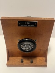 *Rare* OHMITE Virteous Enameled Mounted Rheostat Potentiometer mated With E16751