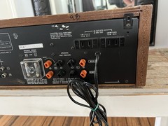 Vintage Late 1970’s Technics SA-600 FM/AM Stereo Silver Face Wood Receiver