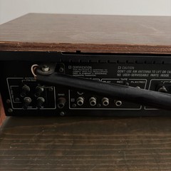 Vintage Kenwood AM/FM Stereo Receiver Model KR-2600 Powers PARTS/REPAIR ONLY