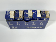 Lot of 5 – Vintage WESTINGHOUSE Electronic Tubes- 6JC8, 6KZ8, 6BE6, 6MG8, 6LX8