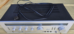 De 1981 Sansui Classique A-700 Integrated DC Servo Amplifier Vintage Silver