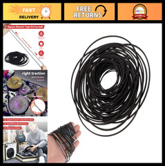 Cassette Recorder Rubber Belts for Repair & Maintenance – 50PCS, 40-135MM Square