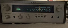 Sony STR-7015 Vintage FM Stereo FM-AM Receiver w/ Wood Case Cabinet