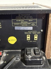 Pioneer SX-750 Vintage Stereo Receiver Tested Working Unit Rough Condition