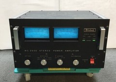 Mcintosh MC2500 BLACK Solid State Amplifier used from JP