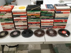 Lot of 25 Vintage Reel To Reel Use Tapes – Sold as Blanks + 1 Free Reel