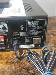 Vintage Technics SA-GX130 Receiver With Remote And Manual Fully Tested