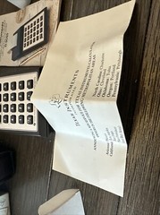 VTG TEXAS INSTRUMENTS TI-5025 Portable Calculator w/LED & Printer No Power Cable