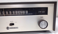 1960’s MONARCH FM-100 FM Tuner Tubes Tested