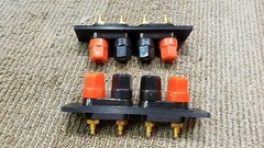 Pioneer SA-6500 Speaker Terminal Conversion kit (to Banana Plugs)