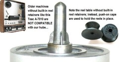 Brand New NAB Hub Adapters (one pair) for 10.5″ Reels
