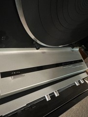 Technics SL-V5 Vertical Upright Turntable TESTED/WORKS Beauty RARE One Owner