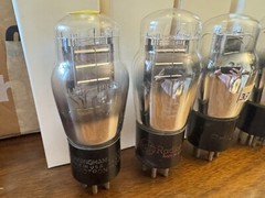 1- TYPE 33 NOS ST BOTTLE GLOBE Power AUDIO TUBE RCA Sylvania USA BRAND