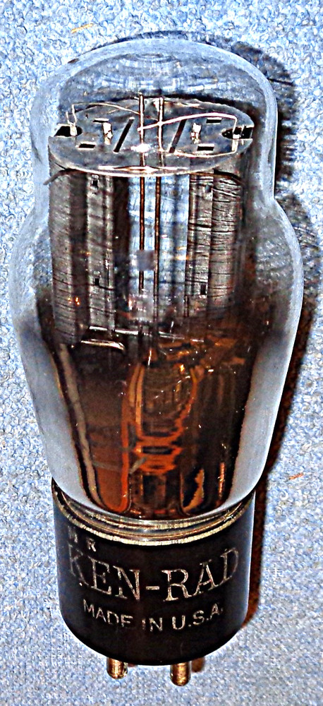 1 Ken-Rad 80 Vacuum Tube – 1940’s Vintage Rectifier for Radios & Power Supplies