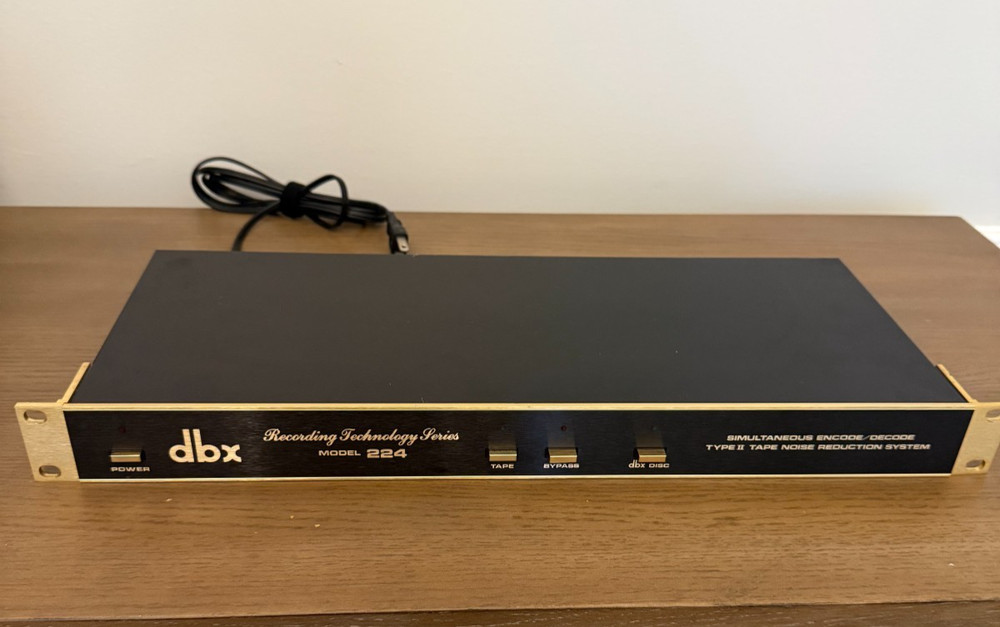 Vintage 1980 dbx 224 Type II Tape Noise Reduction System – Made In Japan