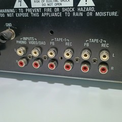 Denon DRA-550 Vintage Stereo Receiver AM/FM Tuner Amplifier Japan Tested