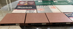 Lot of 13 Used Reel to Reel 7″ Tapes (7 total) & 5″ Tapes (6 total) Scotch, Sham
