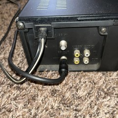 Emerson VCPR205 VCR VHS Player – Tested & Working No Remote or Cables – Vintage