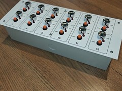 Kelmar Theater By-Pass Interface Control Switch Lighting Box Panel Vintage