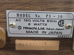 Hitachi PS-10 Automatic Turntable Record Player Near Mint!