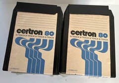 NINE AMPEX 8T42 8 TRACK 42 MINUTES CARTRIDGES | FACTORY SEALED BLANK + 3 8Tracks