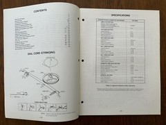 Fisher PH 430K Stereo High Fidelity System Boombox Service Manual OEM Vintage