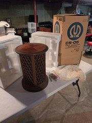 MCM 1970 PIONEER CS-05 Vintage Floor Speakers Mid Century Coffee Tables (Pair!!)