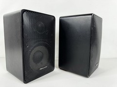 Realistic Minimus 7 Speakers 40-2030C Black 40W sequential serial #s, EX cond