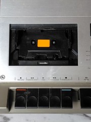 Aiwa Solid State Stereo Cassette Deck AD-1250 READ DESCRIPTION