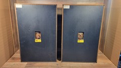 1979 EPI Epicure 180V Speakers Pair Large Cabinet Speakers 25″x16″ Need Refoamed