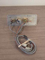 VINTAGE 1995 Klipsch SW-12 CONTROL PLATE ONLY