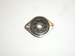 CED P-ST8-500 8 PIN VACUUM TUBE SOCKET CHASSIS MOUNT w/ FLANGE 77-MIP-8