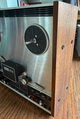 1970’s Teac A-3300 10 Reel To Reel Tape Recorder 3 3/4 & 7 1/2 IPS Working