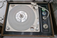 Zenith Circle of Sound Stereo Record Player MCM 1960s READ