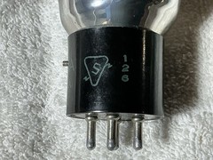 1276 Sylvania Tube (WESTERN ELECTRIC 205D SUB) ALTEC NOS Power Amplifier RARE