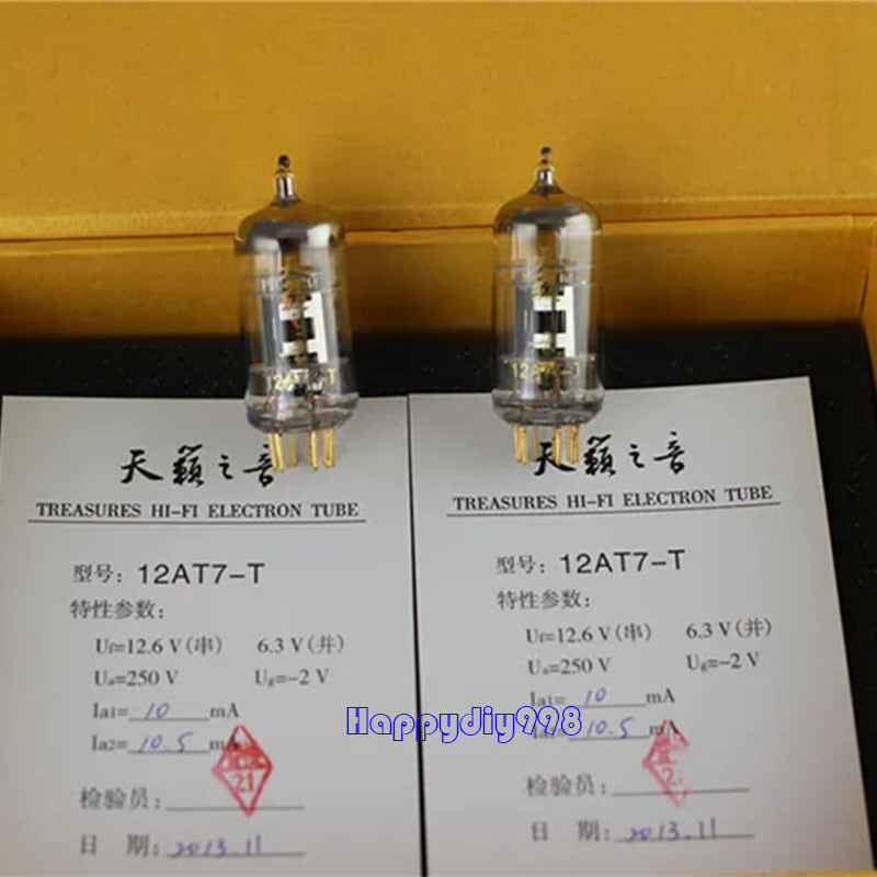 2PCS matched Shuguang nature Sound 12AT7-T Audio Valve Tubes ECC81 12AT7