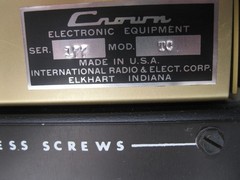 Watch Video–Crown SX724 Reel to Reel Tape Recorder–AS IS