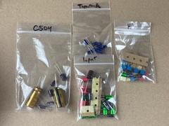 McIntosh C504 Recap Kit w/ Instructions Preamplifier Rebuild Set COMPLETE